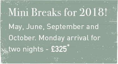 Book a minibreak - luxury glamping holidays UK with 2 night breaks from £325