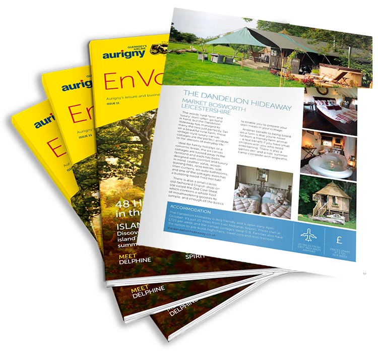 Aurigny In Flight Magazine